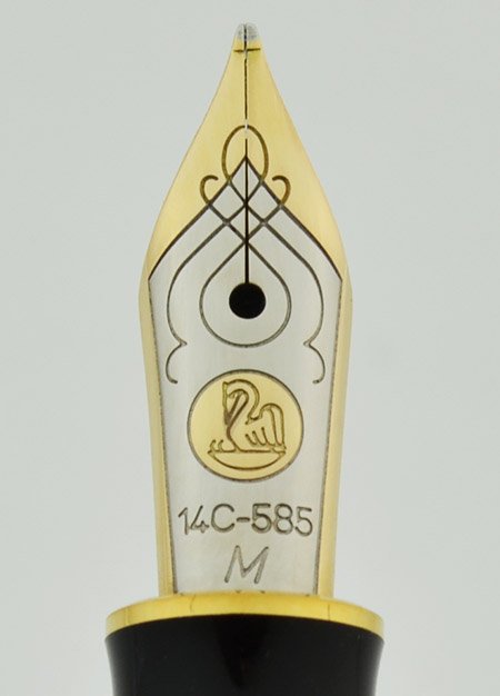 Pelikan M320 Souveran Fountain Pen - Orange, Small, Medium 14k Nib